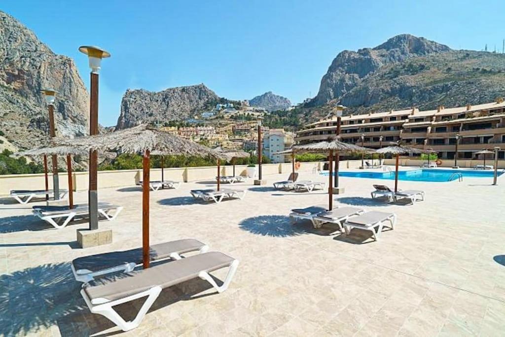 Pueblo Mascarat Con Vista Al Mar Altea la Vieja Exterior foto