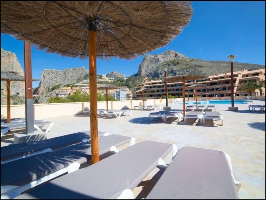 Pueblo Mascarat Con Vista Al Mar Altea la Vieja Exterior foto